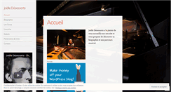 Desktop Screenshot of joelledesessarts.com