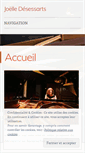 Mobile Screenshot of joelledesessarts.com